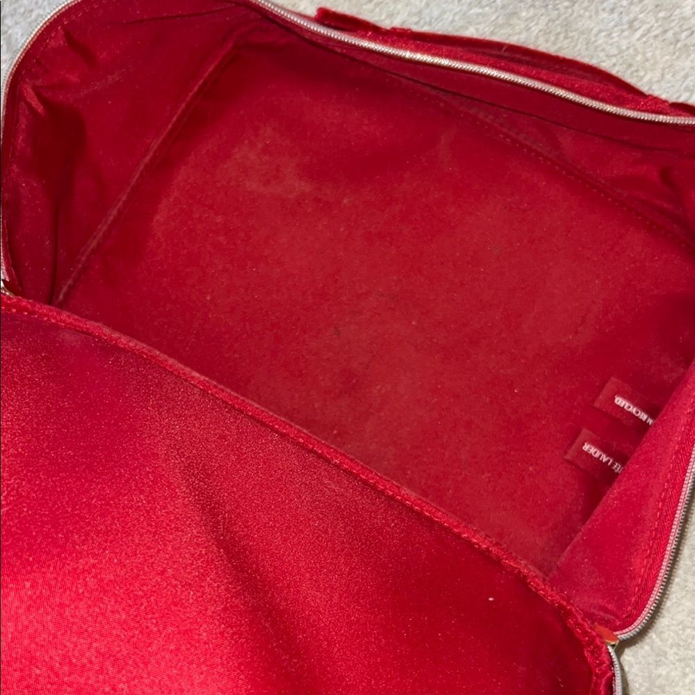 Vibrant Red Cometic Bag Trio - Picture 14 of 16
